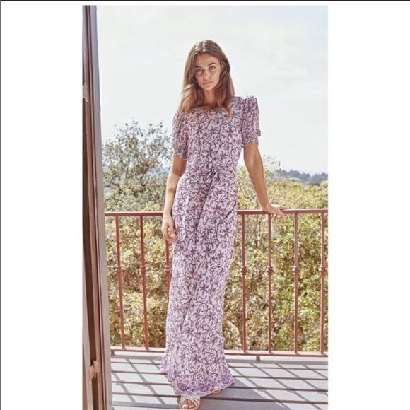 Anthropologie Saylor Ryland Maxi Dress Size M - Picture 3 of 6